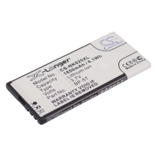 Remplacement de batterie compatible pour Nokia  BP-5T