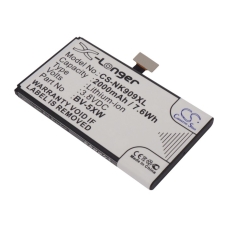 Compatible battery replacement for Microsoft BV-5XW