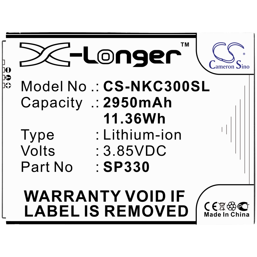 Battery Replaces SP330