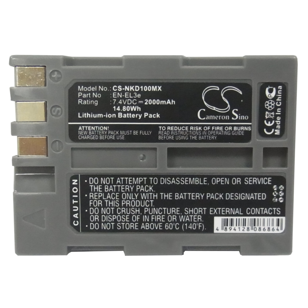 Battery Replaces EN-EL3e