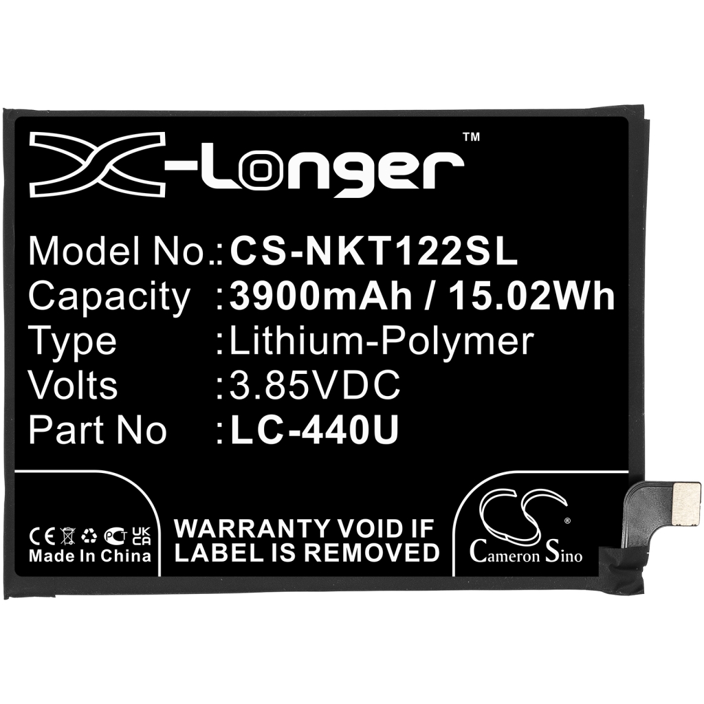 Mobile Phone Battery Nokia CS-NKT122SL