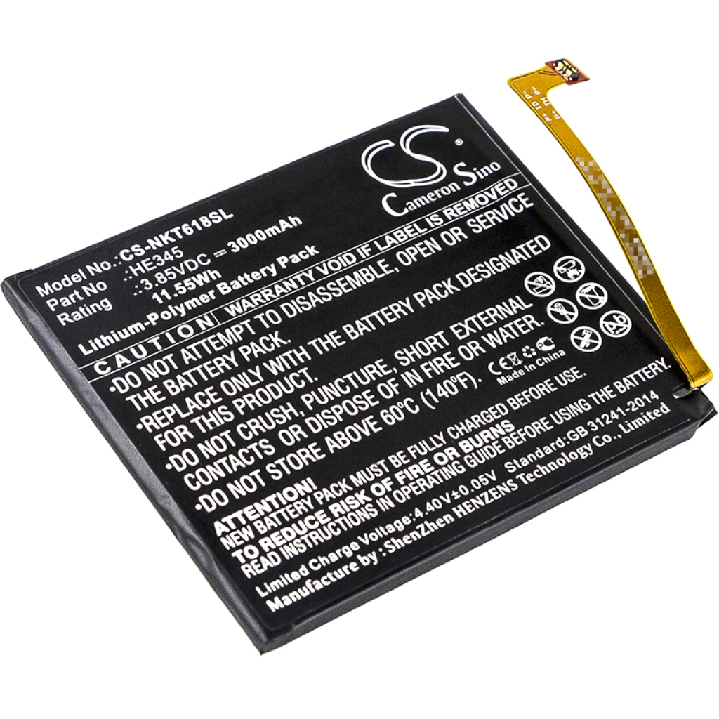 Battery Replaces HE345