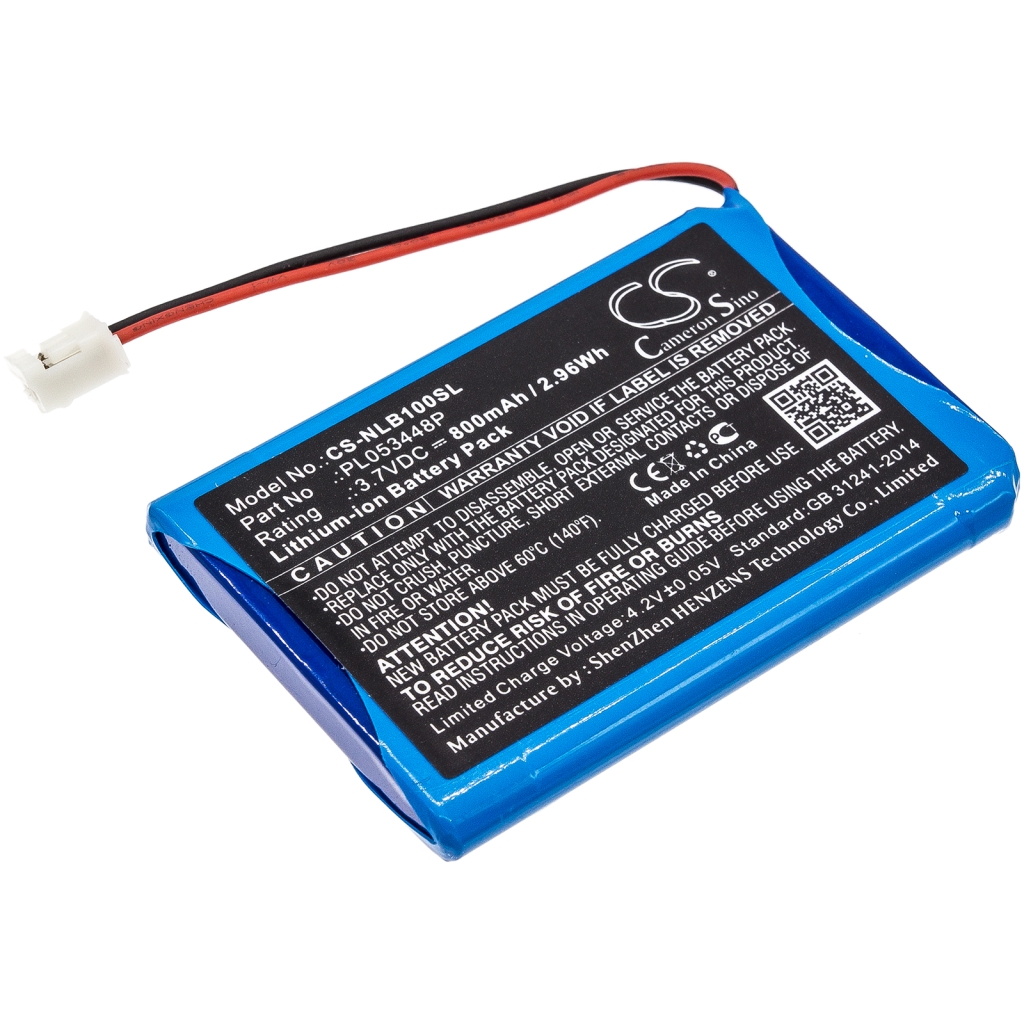 Compatible battery replacement for Nolan PL053448P