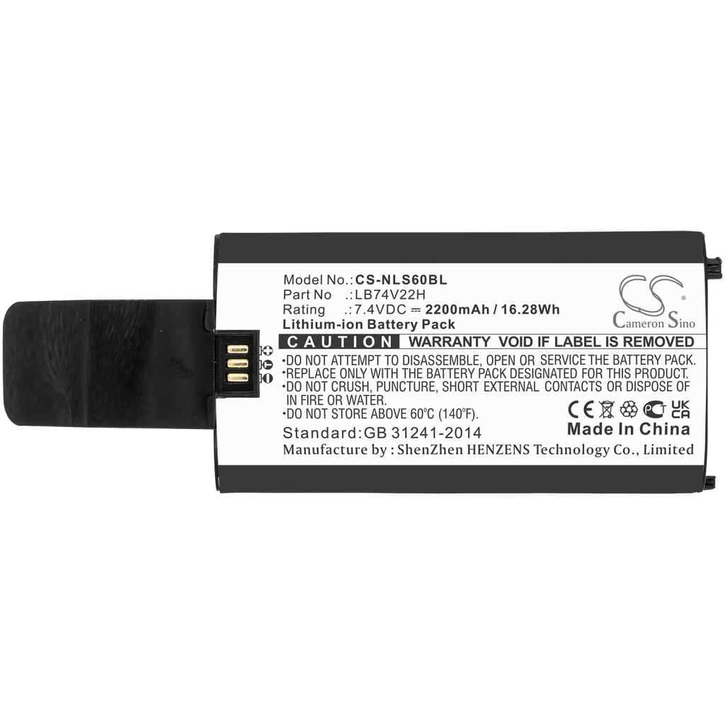 Battery Replaces LB74V22H