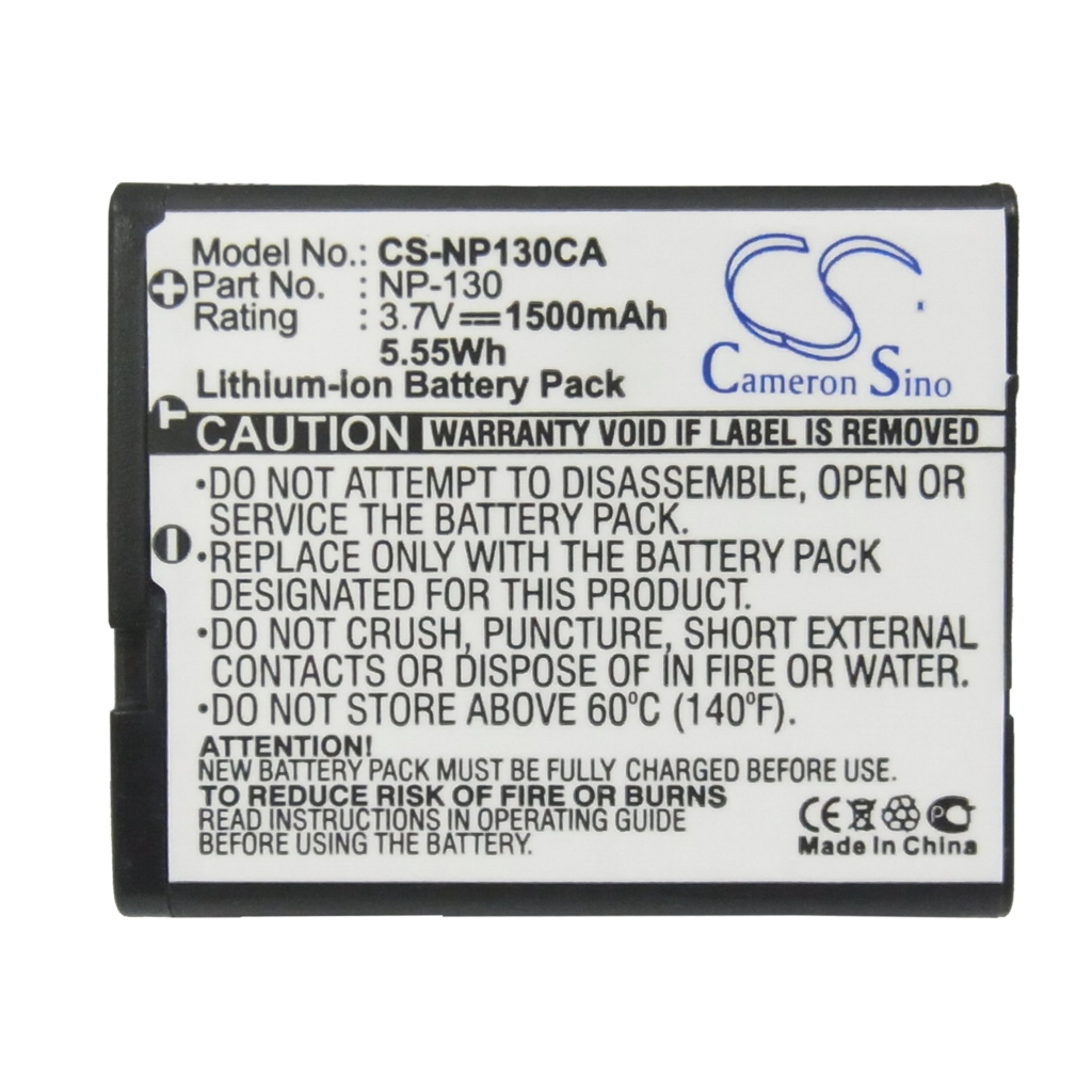 Batterie de l'appareil photo Casio Exilim EX-ZR1000