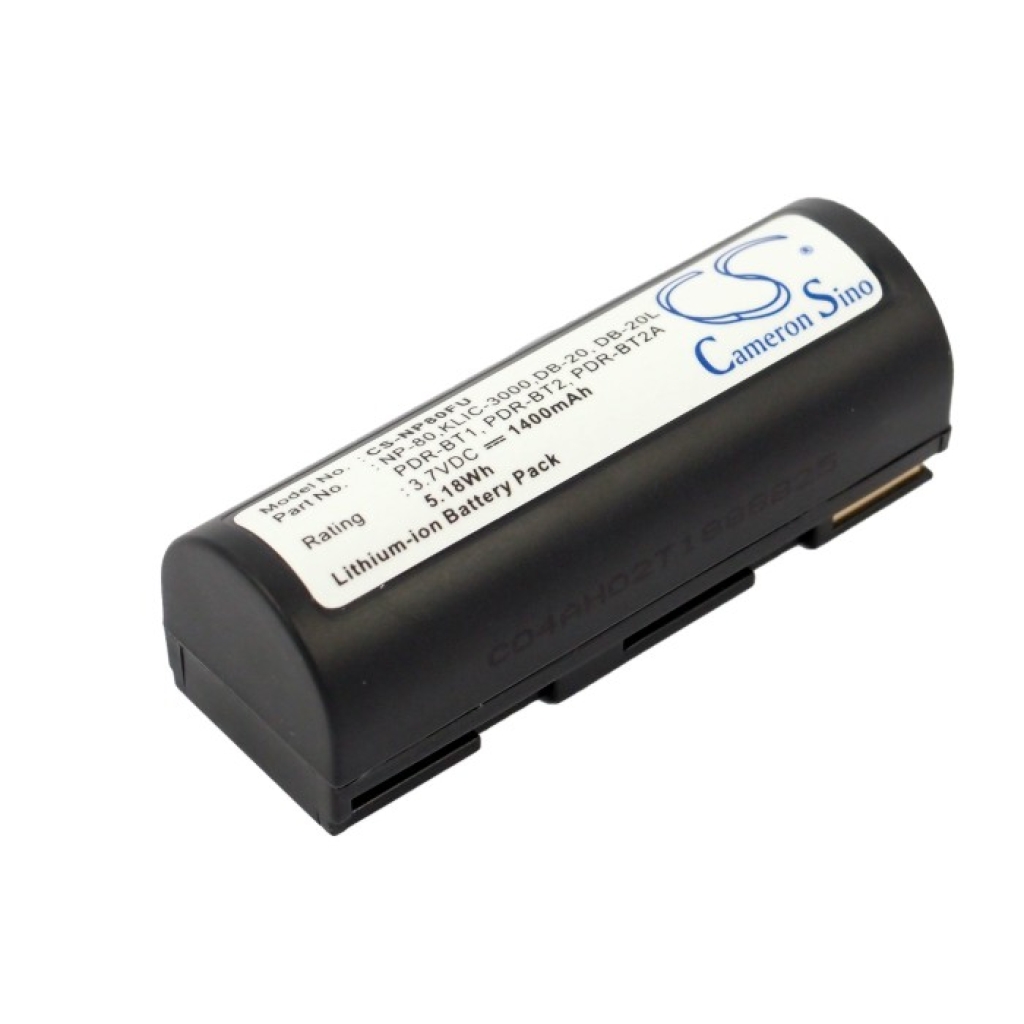 Batterie de l'appareil photo SVP CS-NP80FU