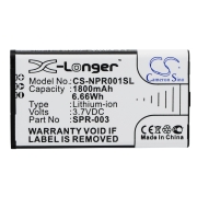 CS-NPR001SL<br />Batteries for   replaces battery SPR-A-BPAA-CO