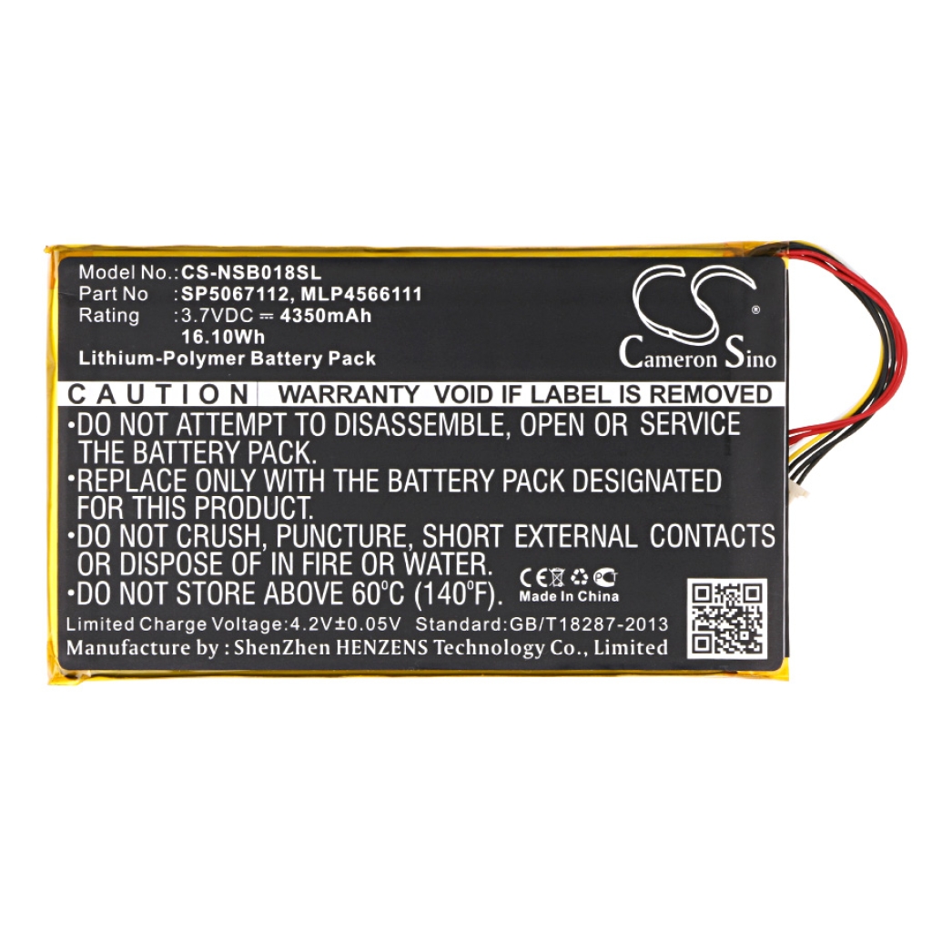 Tablet Battery Fuhu CS-NSB018SL