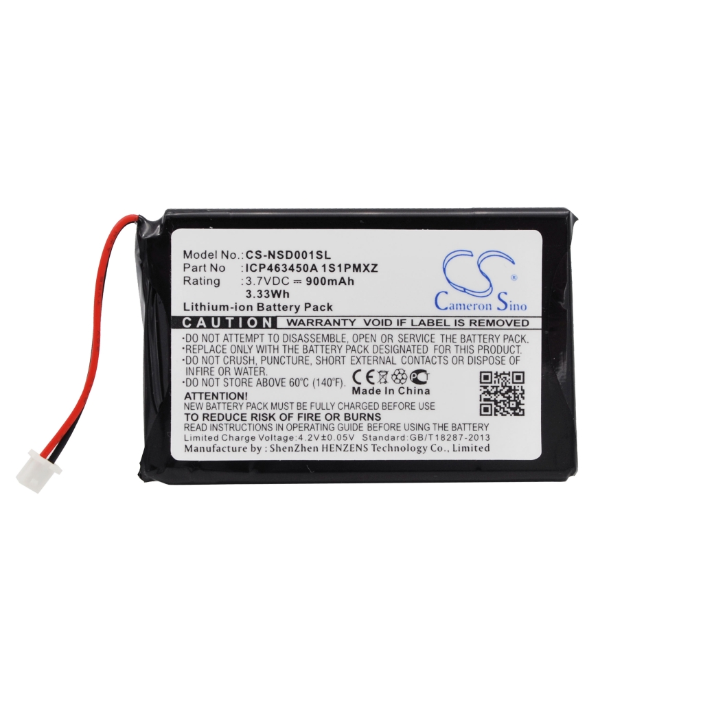 Compatible battery replacement for Audiovox ICP463450A 1S1PMXZ