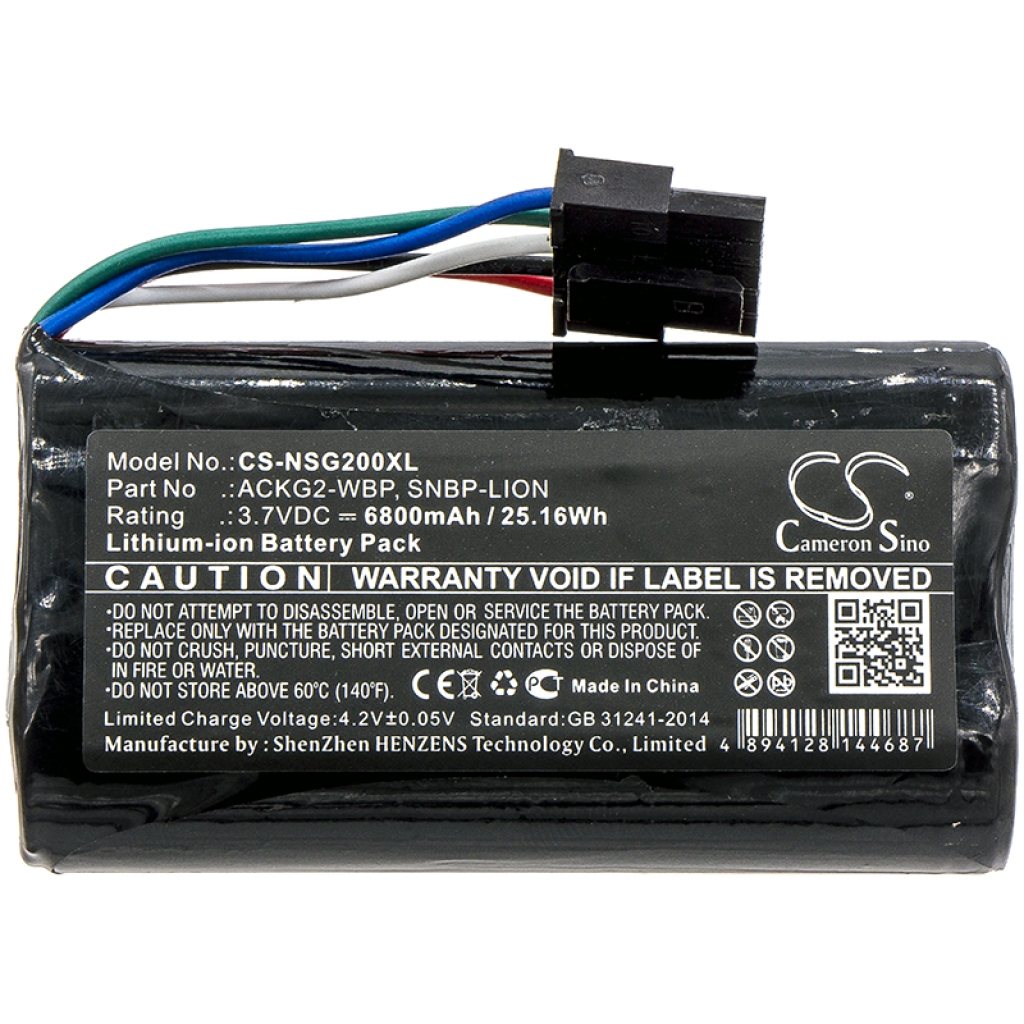 Battery Replaces ACKG2-WBP