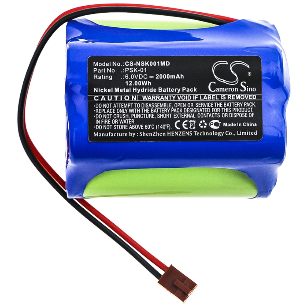 Remplacement de batterie compatible pour Nikkiso 