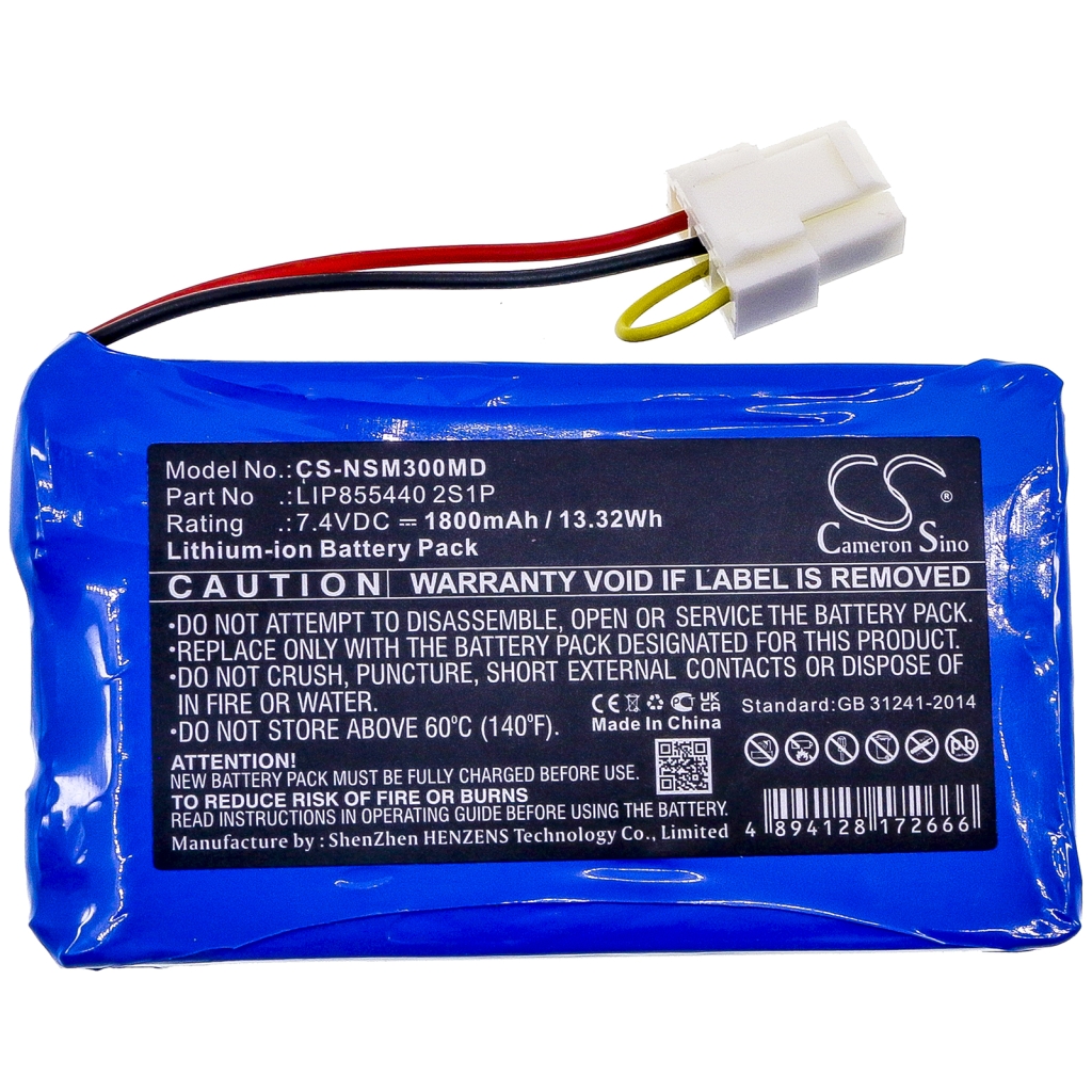 Compatible battery replacement for Neusoft LIP855440 2S1P