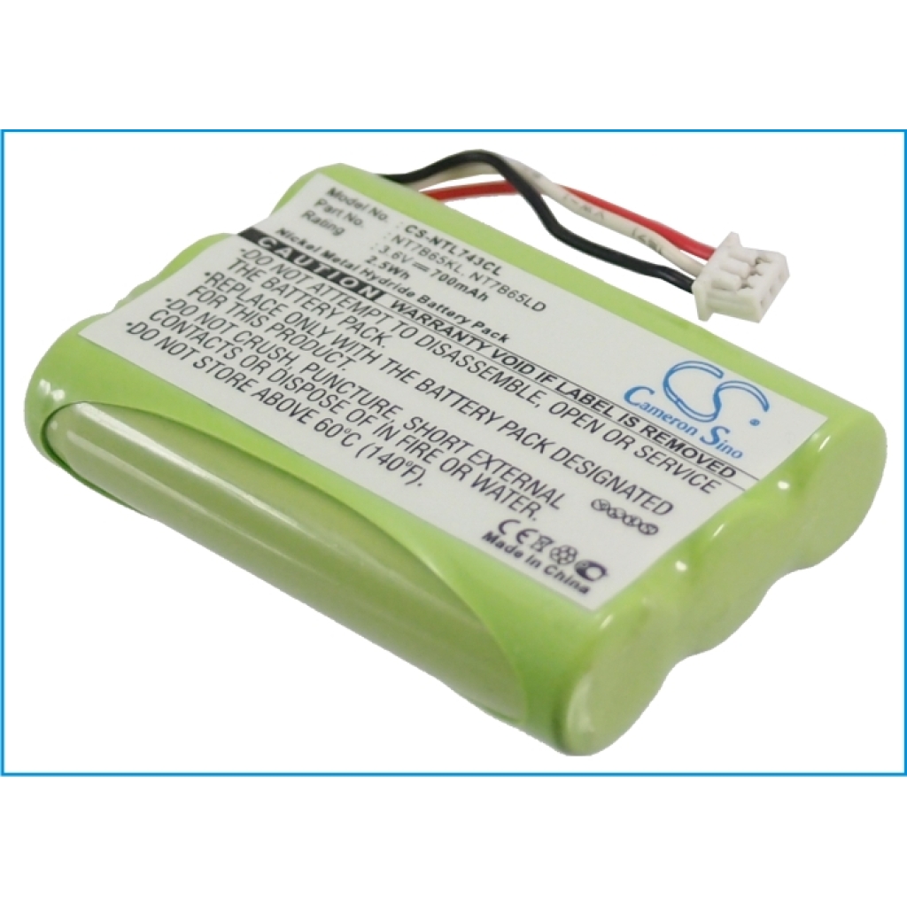 Batteries Remplace NT7B65LD