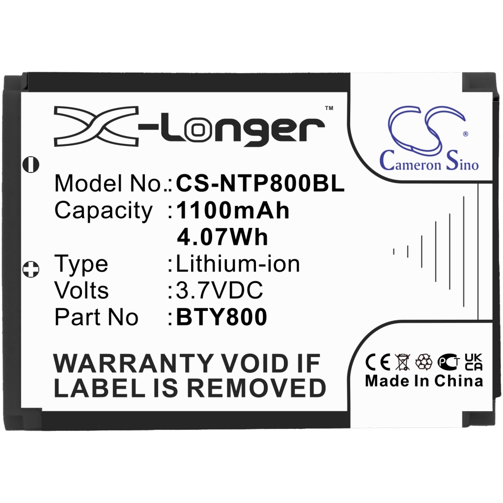 BarCode, Scanner Battery Cipherlab CS-NTP800BL