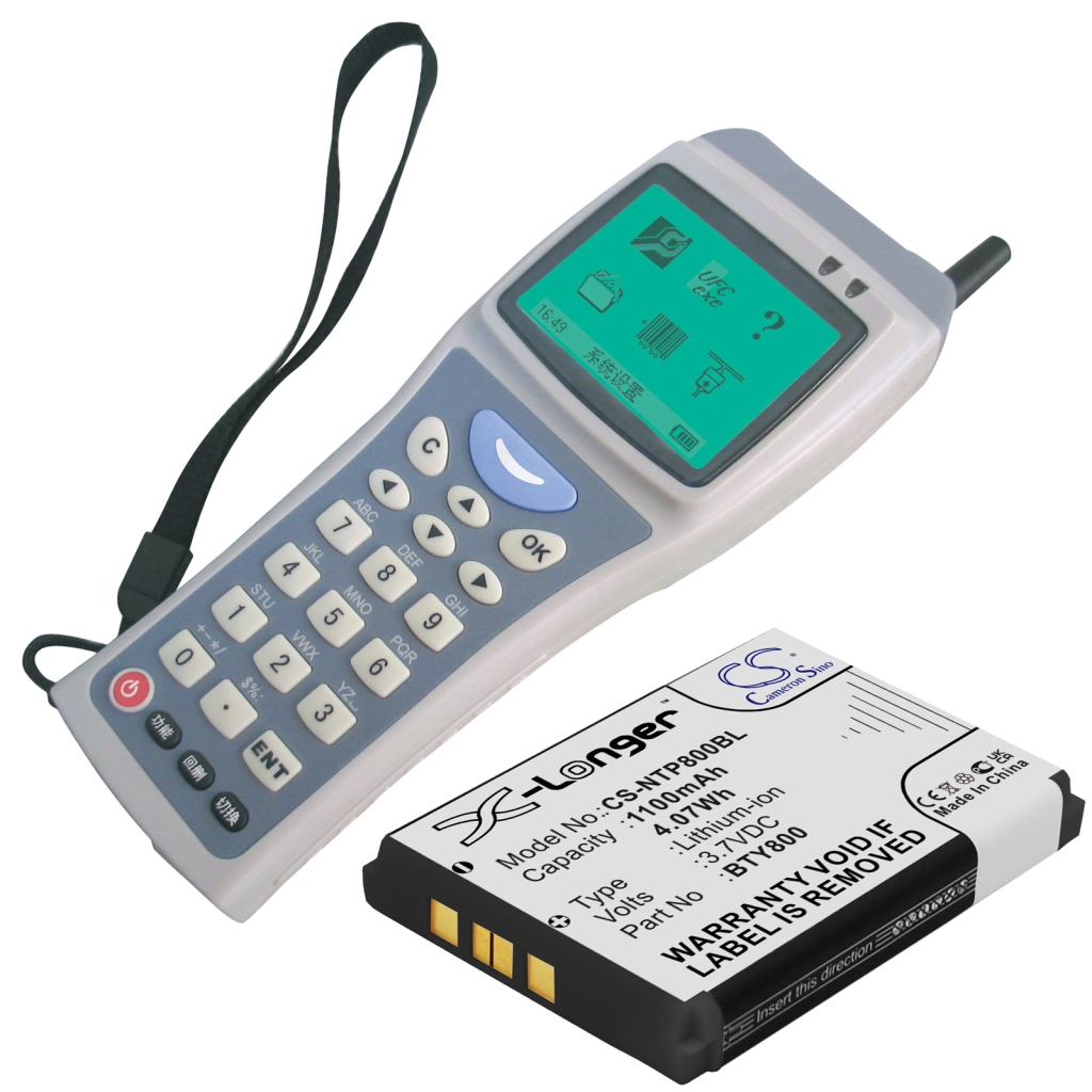 BarCode, Scanner Battery Cipherlab CS-NTP800BL