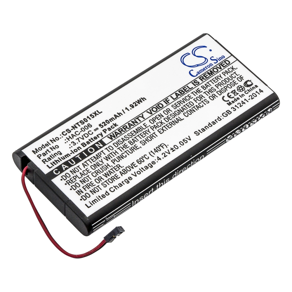 Jeu, PSP, NDS Batterie Nintendo CS-NTS015XL