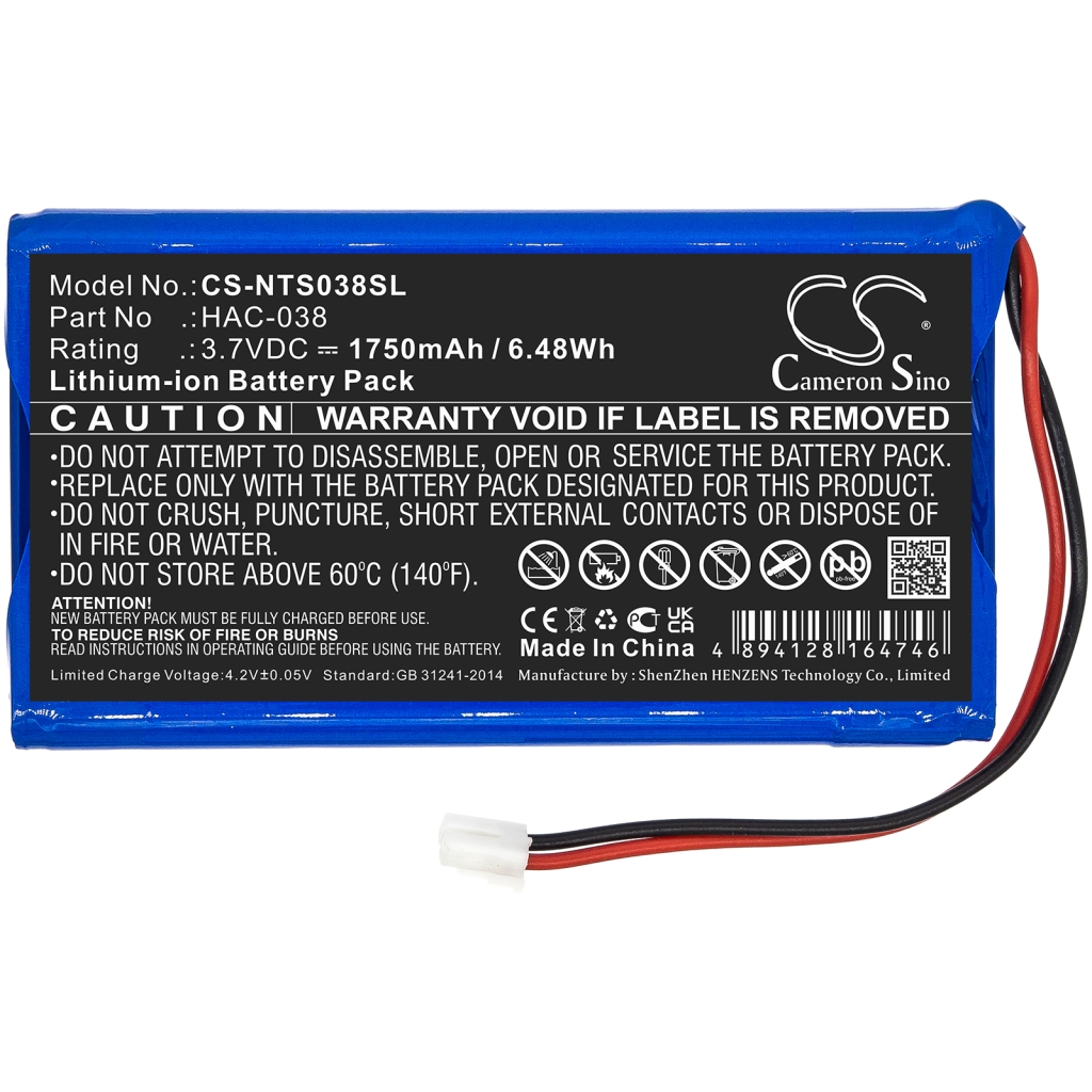 Jeu, PSP, NDS Batterie Nintendo CS-NTS038SL