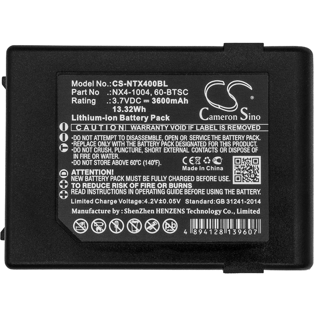 BarCode, Scanner Battery Nautiz CS-NTX400BL