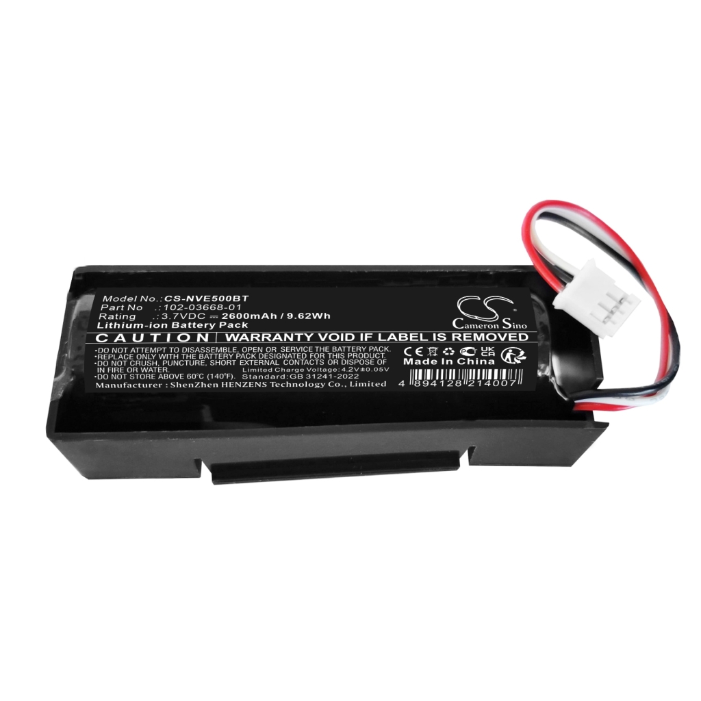 Battery Replaces 102-03668-01