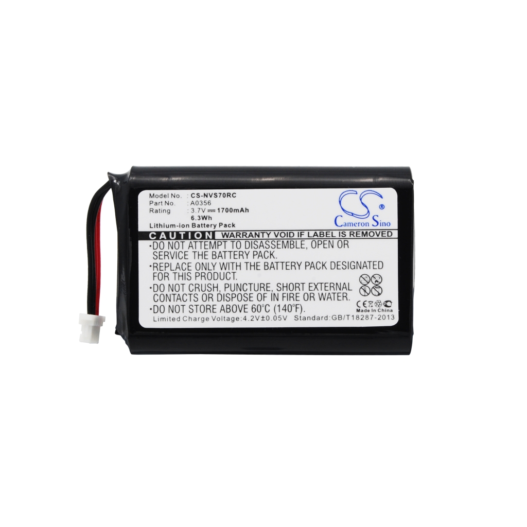 Compatible battery replacement for NEVO A0356