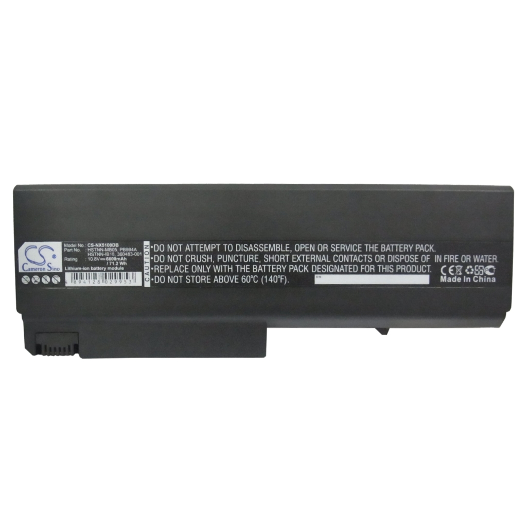 Batterie pour ordinateur portable Compaq Business Notebook NX6105