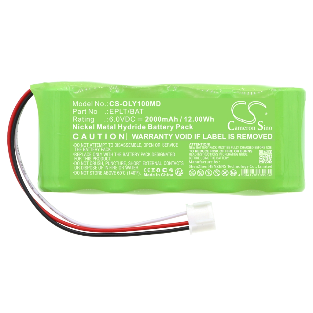 Compatible battery replacement for Olympus EPLT/BAT