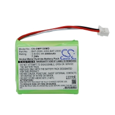 Compatible battery replacement for OMRON BAT-2000,HXA-BAT-2000