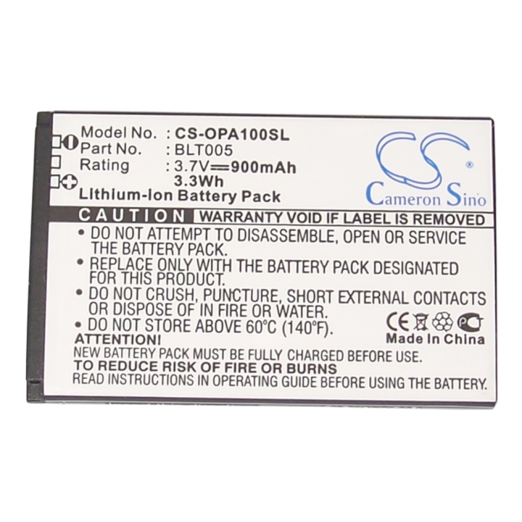 Mobile Phone Battery INQ CS-OPA100SL