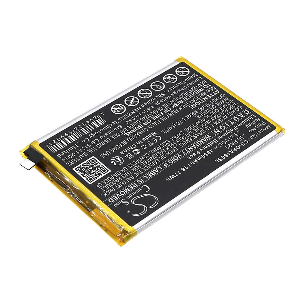 Compatible battery replacement for OPPO BLPA21