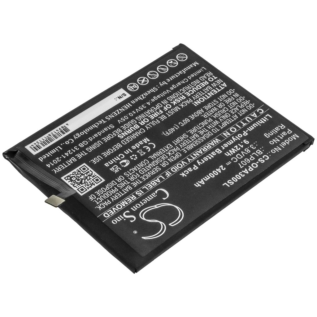 Remplacement de batterie compatible pour Oneplus BLP607