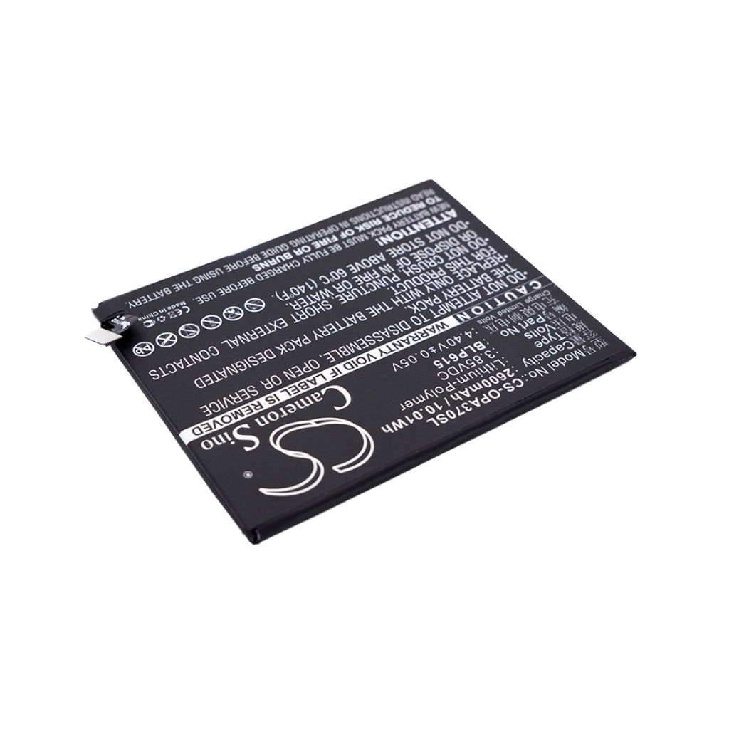 Compatible battery replacement for OPPO BLP615