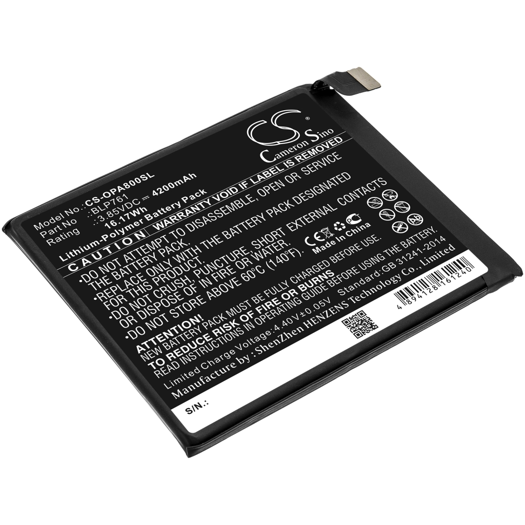 Mobile Phone Battery Oneplus CS-OPA800SL