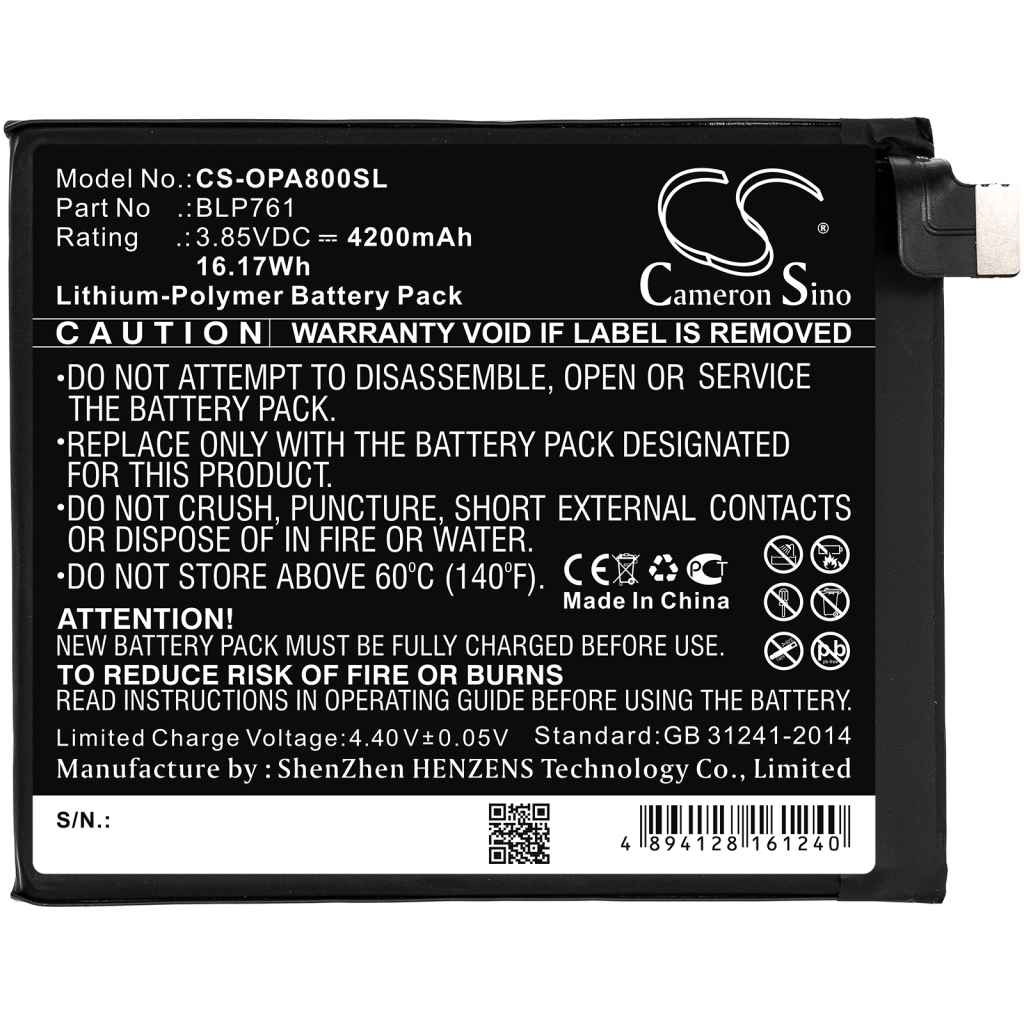 Batteries Remplace BLP761