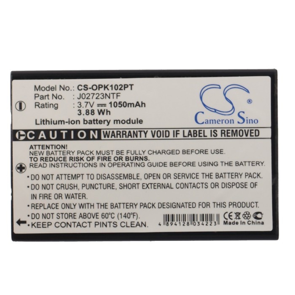 Battery Replaces Z60