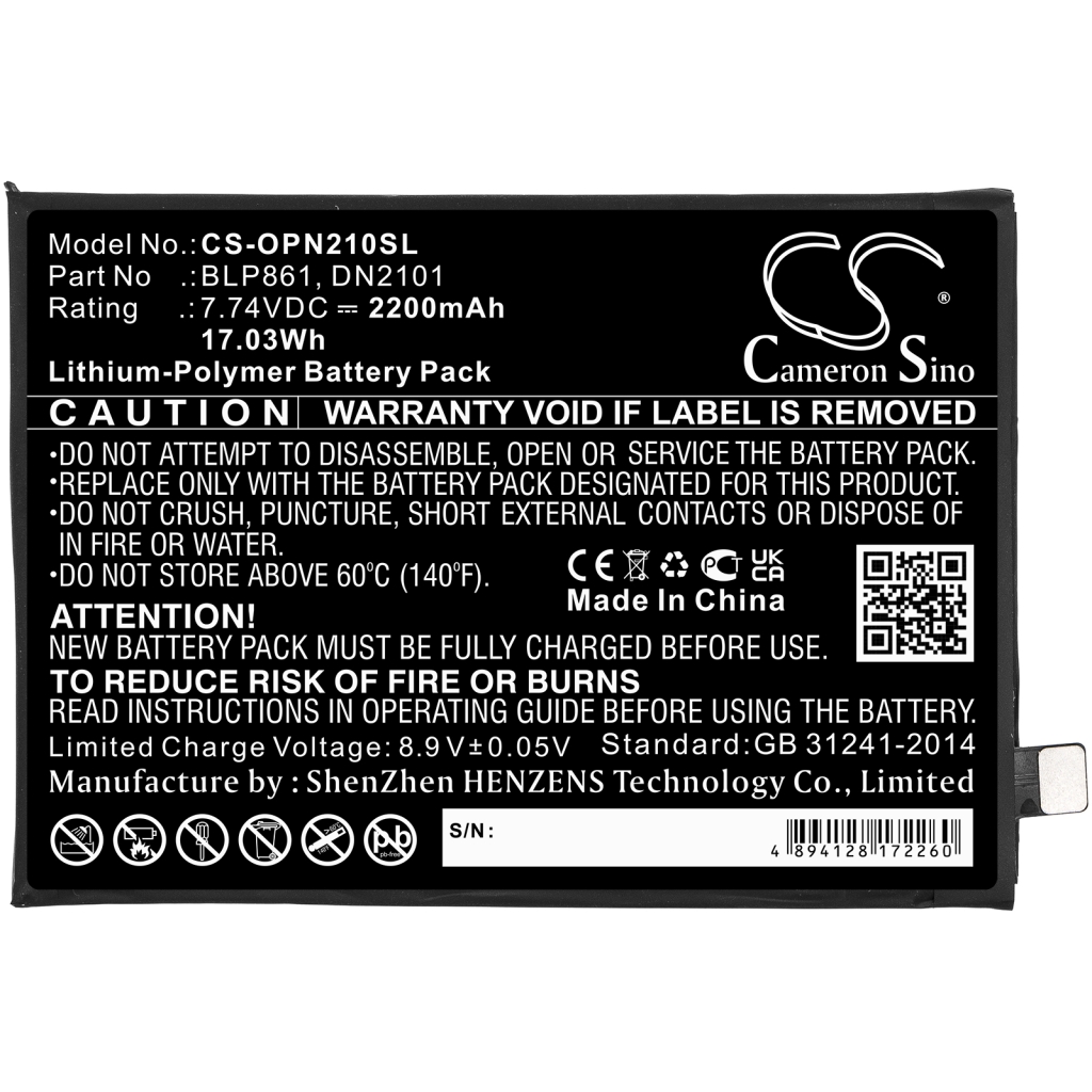 Battery Replaces BLP861