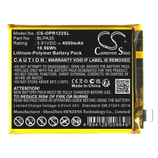 Compatible battery replacement for OPPO BLPA35