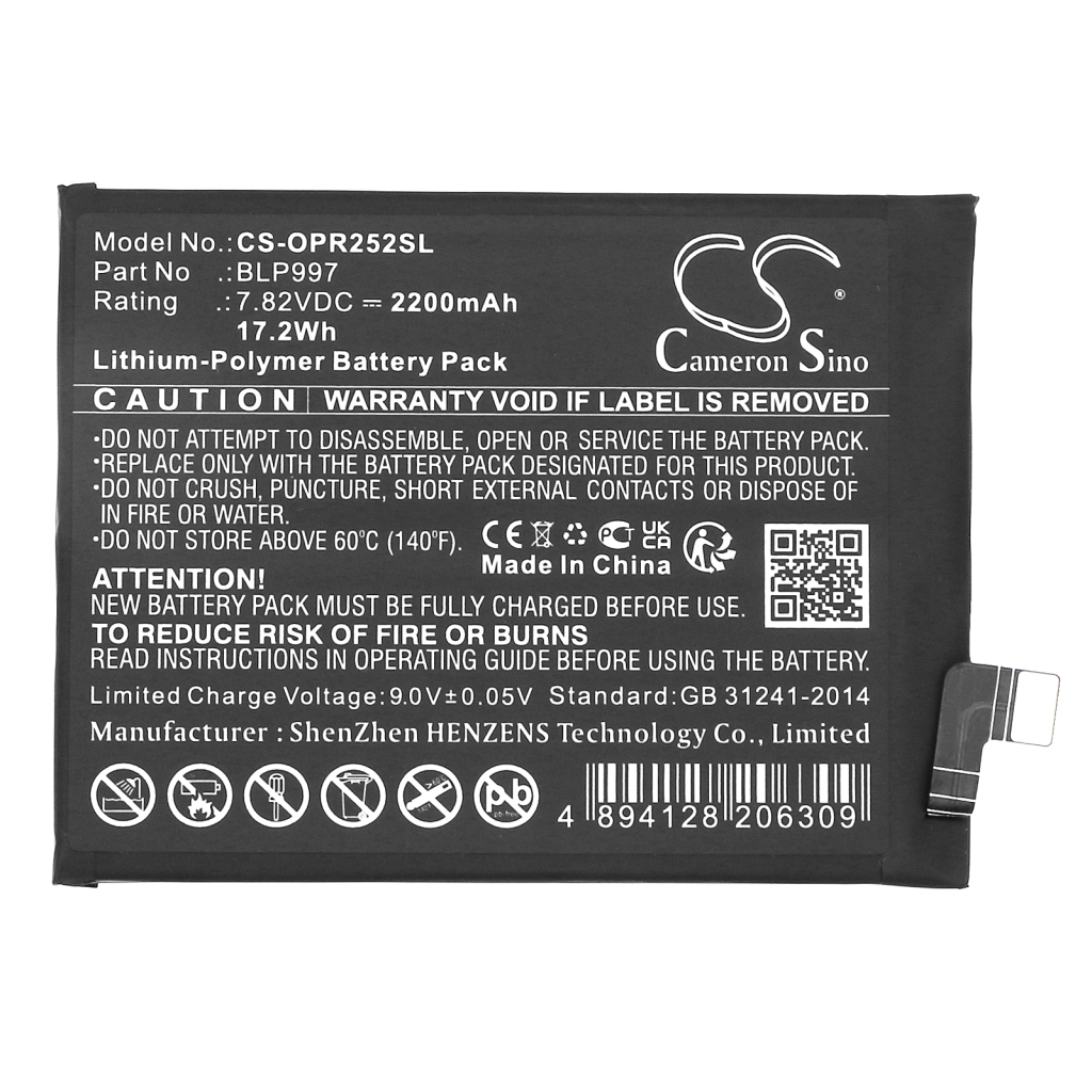 Batteries Remplace BLP997