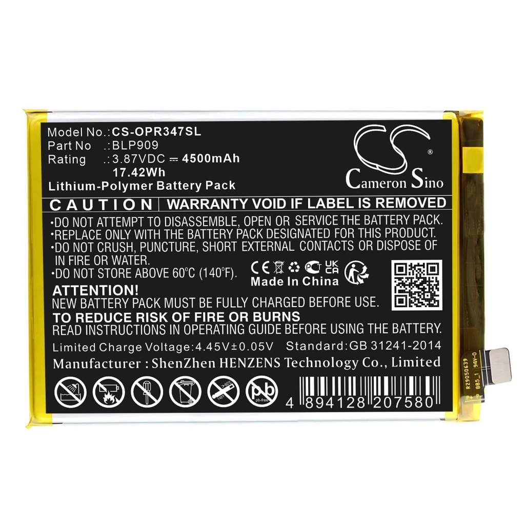 Batteries Remplace BLP909