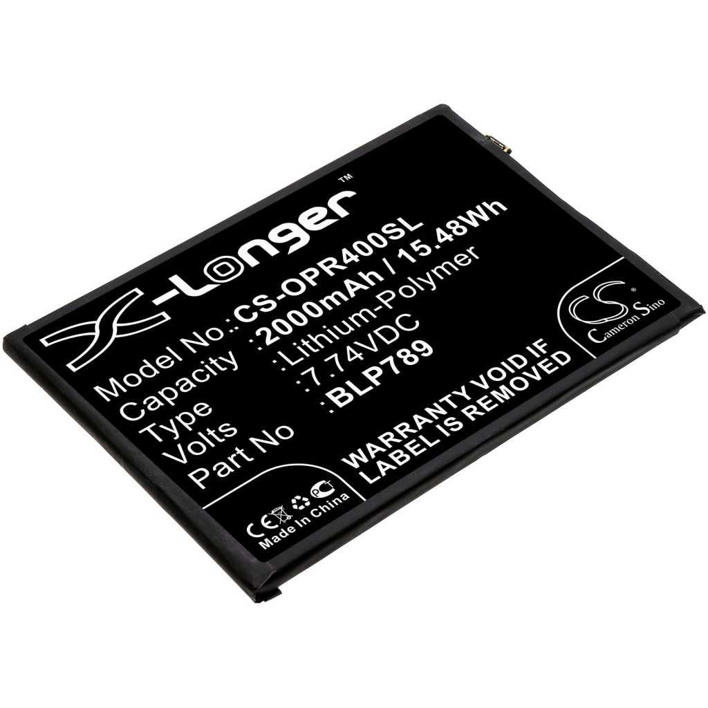 Compatible battery replacement for OPPO BLP789