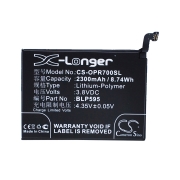 CS-OPR700SL<br />Batterie pour  remplace la batterie BLP595