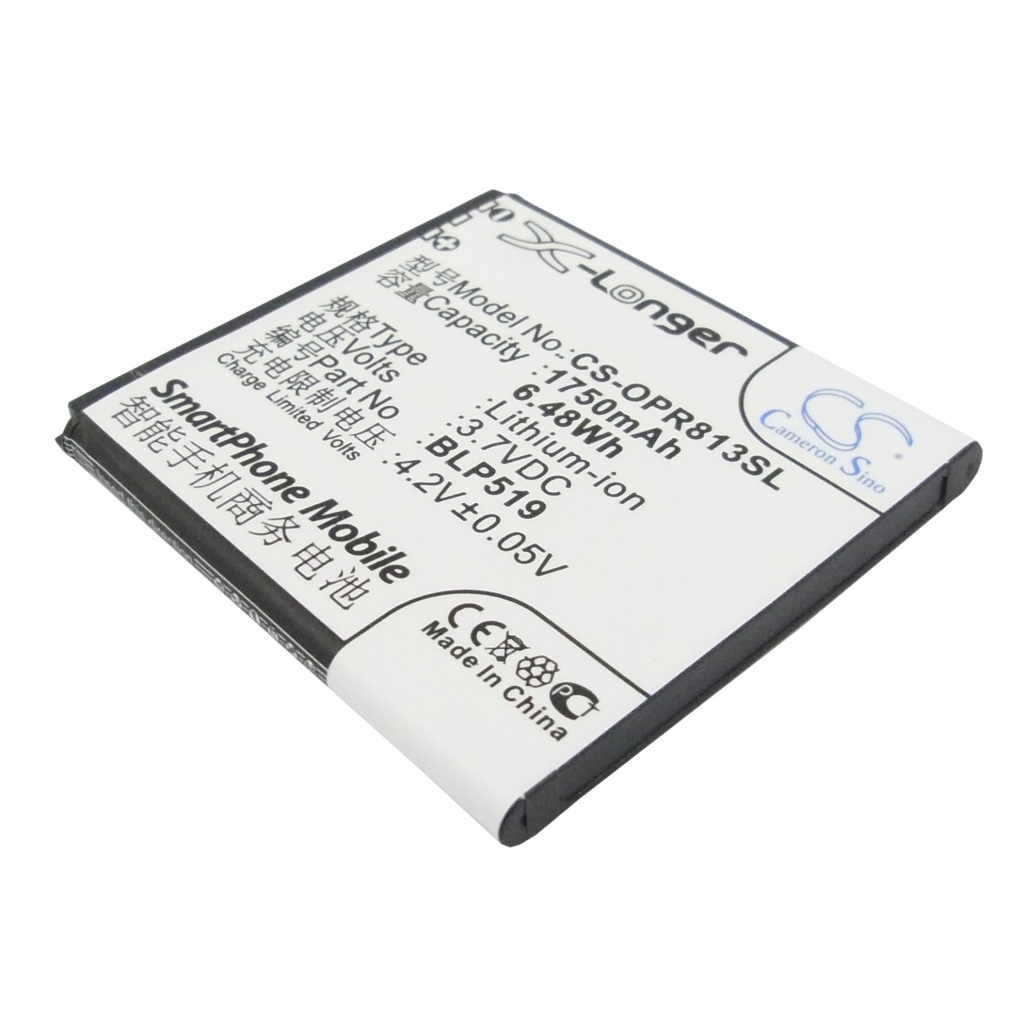 Compatible battery replacement for OPPO BLP519