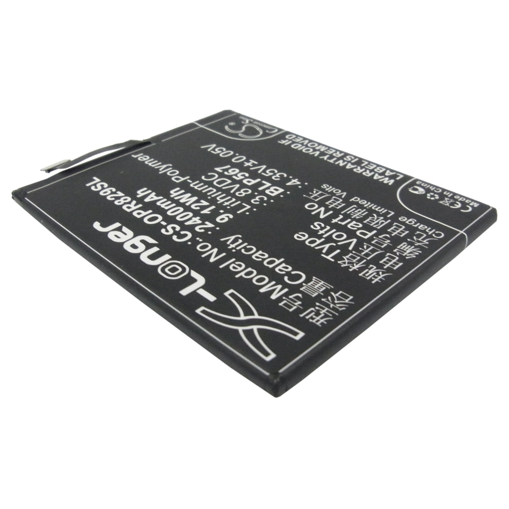 Compatible battery replacement for OPPO BLP567