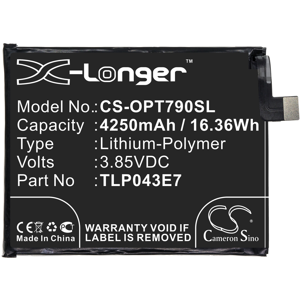 Battery Replaces TLp043E1