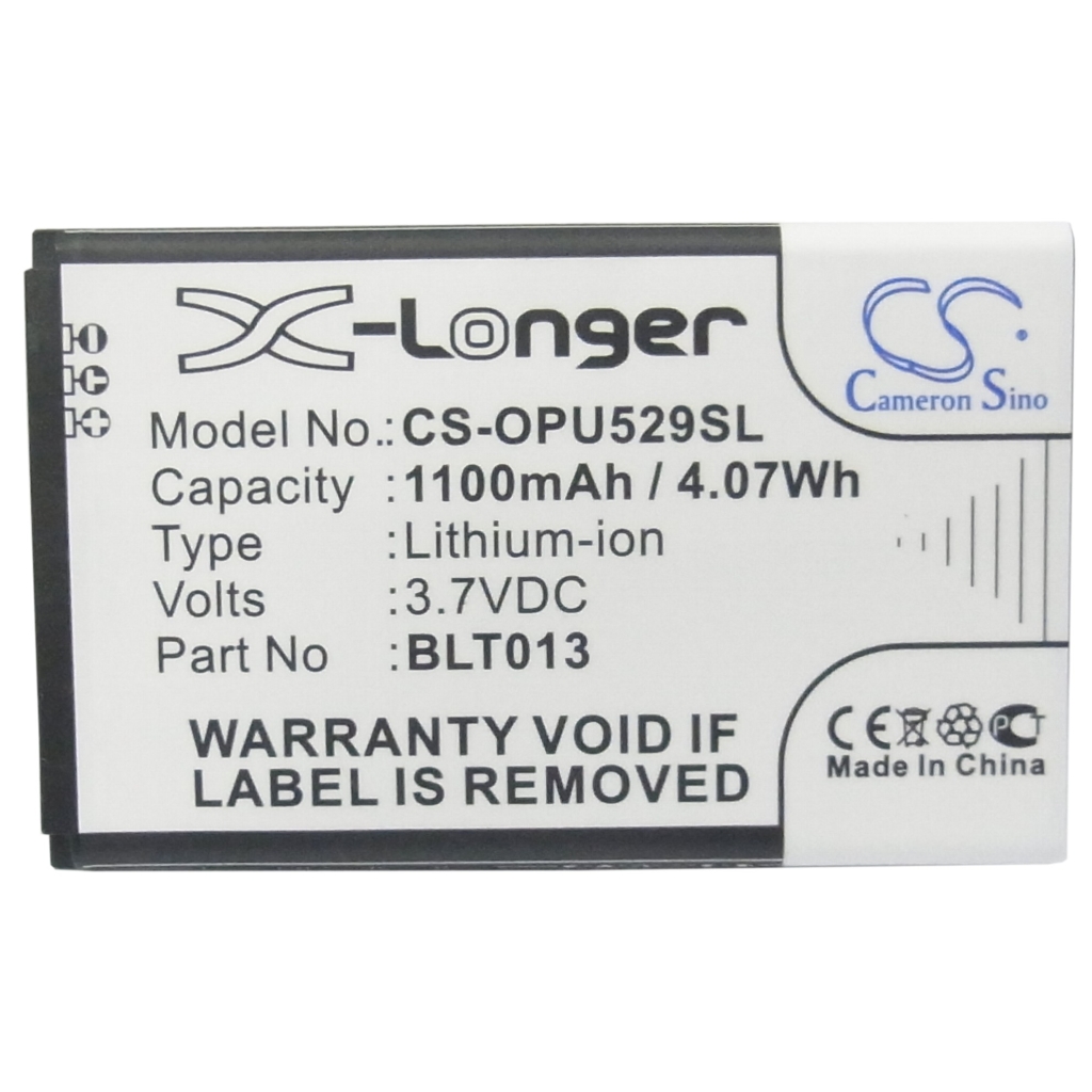 Compatible battery replacement for OPPO BLT013