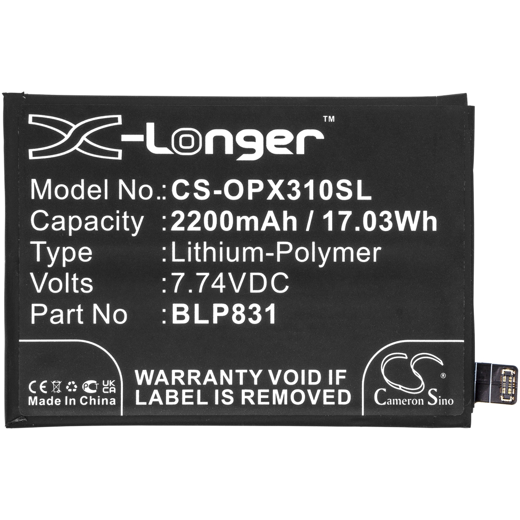 Mobile Phone Battery OPPO CS-OPX310SL