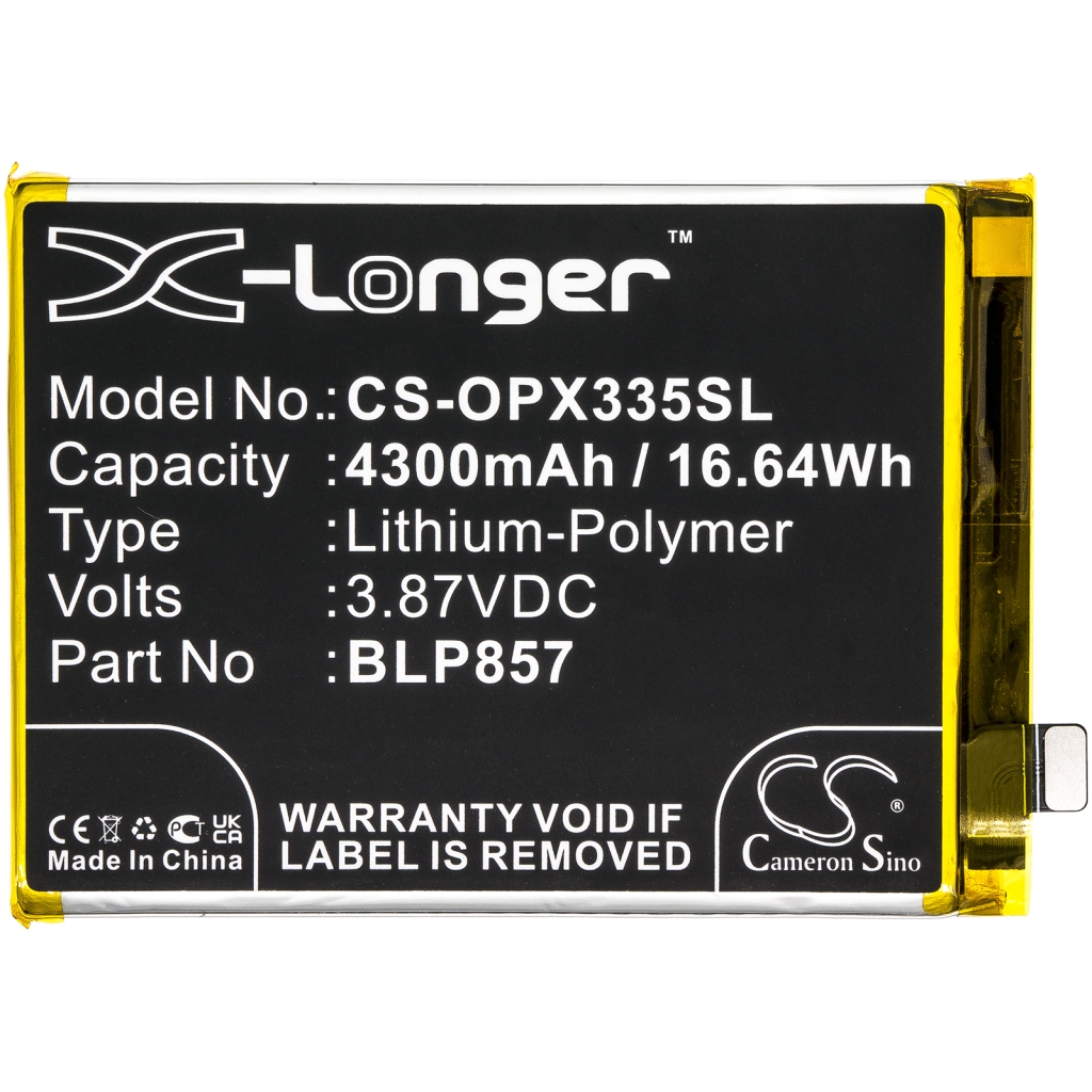 Batteries Remplace BLP857