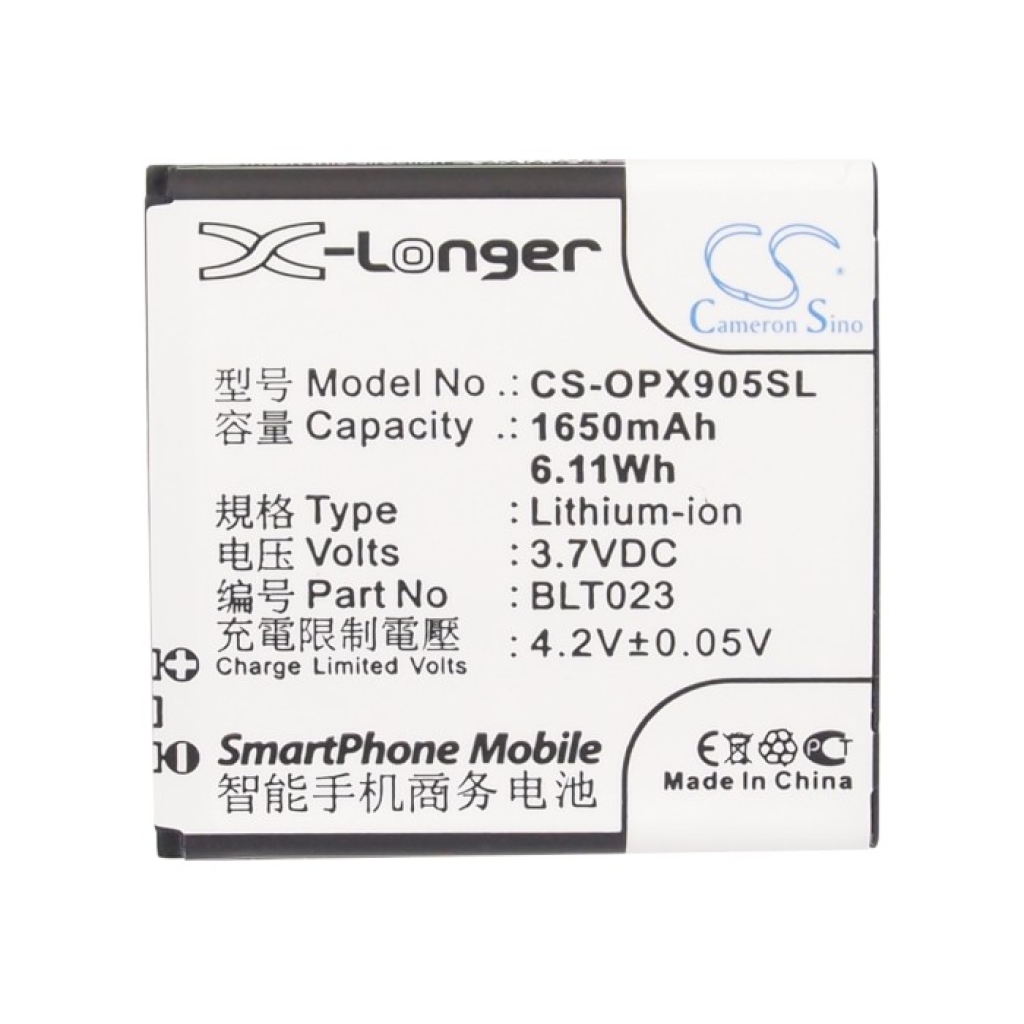 Mobile Phone Battery OPPO R811