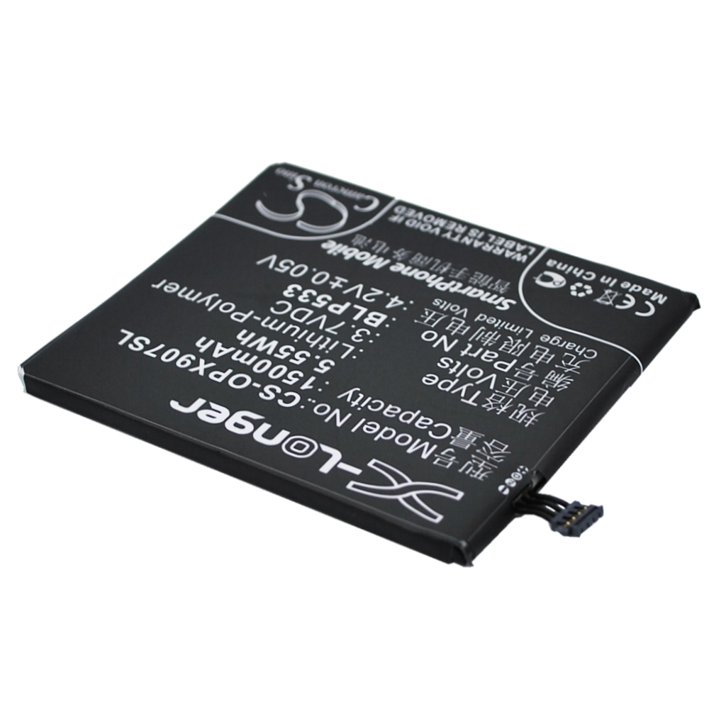 Compatible battery replacement for OPPO BLP533