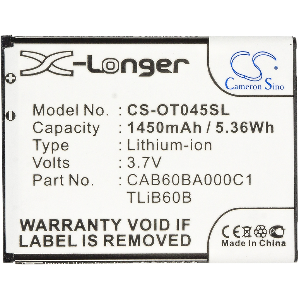 Mobile Phone Battery TCL CS-OT045SL