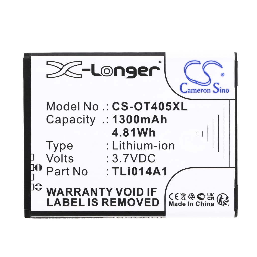 Battery Replaces TLi014A1